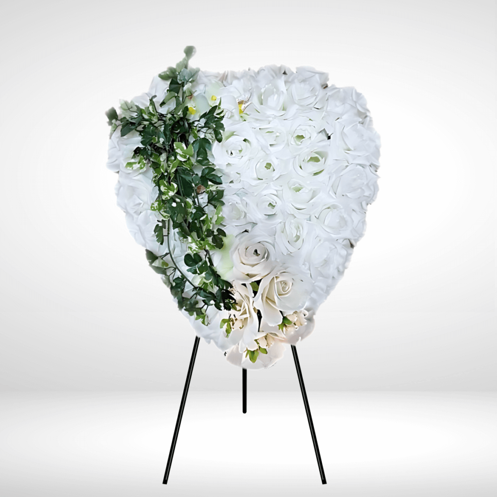 Coração de Flores Artificiais <br>CA-002