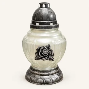 Candeeiro de Vidro Ref. Z53 — Com Vela
