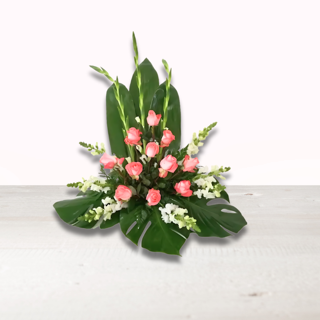 Arranjo De Flores Naturais ARN 019 Tributo Floral Para Funerais