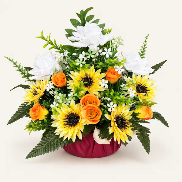 Arranjo de Flores Artificiais AR-007